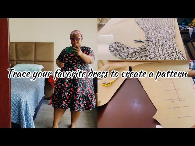 How to trace your clothes to create patterns//# Sewing//#SouthAfricanYouTuber #youtubemadeforyou