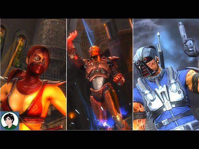 Mortal Kombat Komplete Edition - Characters Intros Swap Compilation Part 11