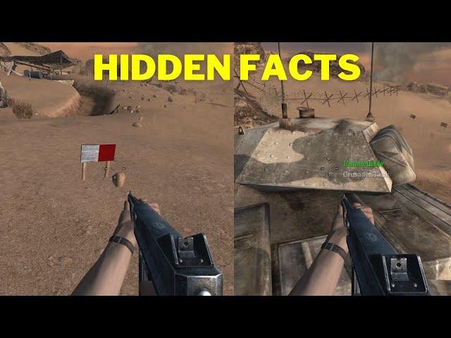 COD2 - Secret facts that may you don't know