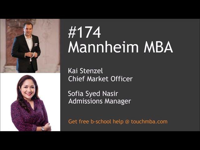 Mannheim MBA Program & Admissions Interview with Kai Stenzel & Sofia Syed Nasir