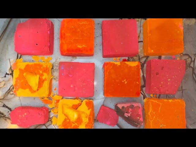 Pink vs. Yellow Deep Dyed BSN Part 5 #asmr #oddlysatisfying #relax #bsnchalk