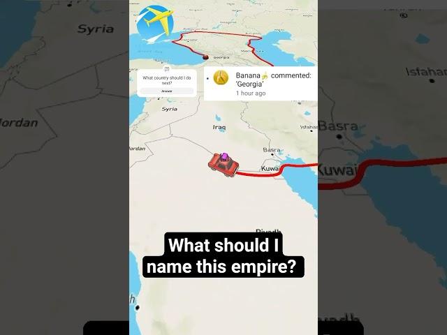 What should I name this empire?  #geography #maps #empire #georgia