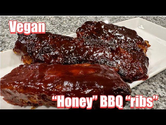 VEGAN "HONEY" BBQ "RIBS" | Plant based