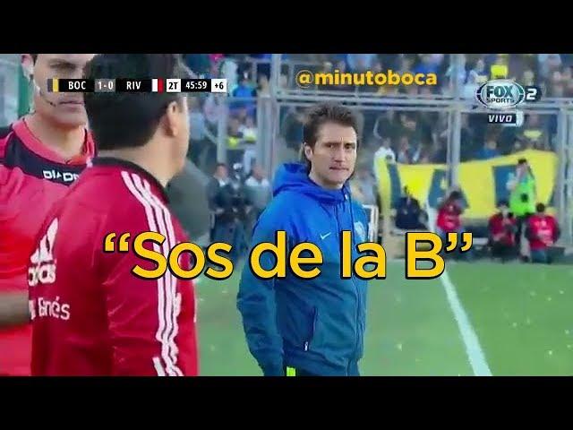 El verdadero cruce entre Guillermo y Gallardo en el superclásico.