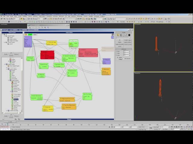Joe Scarr thinkingParticles Tutorial Production Shot - Rocket