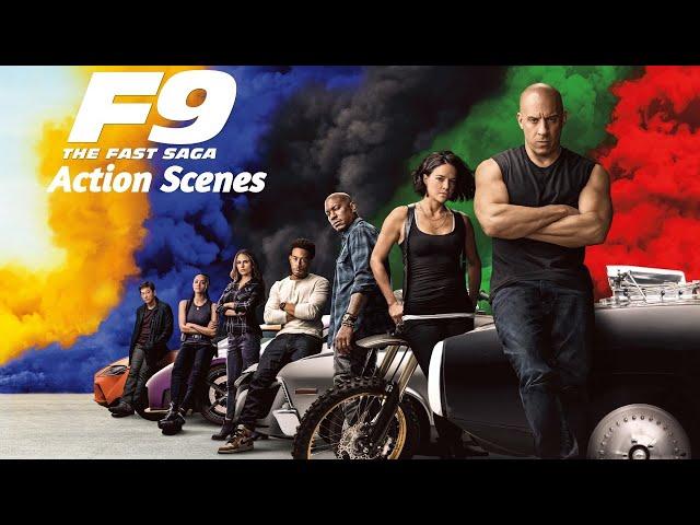 F9 The Fast Saga Action Scenes | MF Movies Clips |