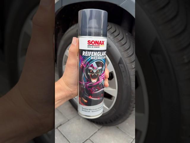 #sonax  ReifenGlanzSpray BLACK BEAST EFFECT  500ml #detailingworld #autodetailing #cleancar