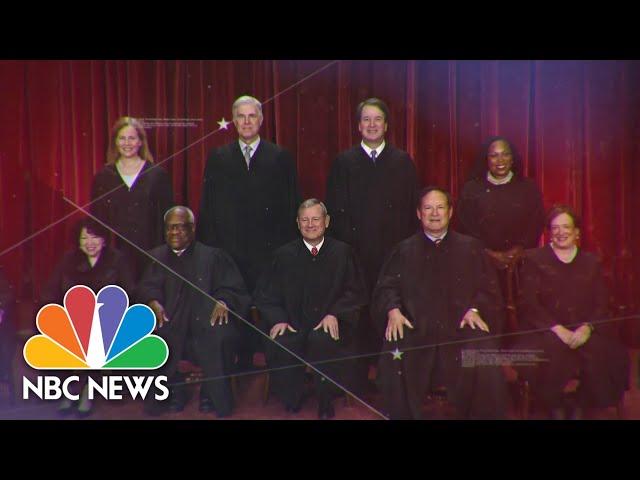 Chuck Todd: Supreme Court justice robes are 'no longer black,' 'they’re red and blue’