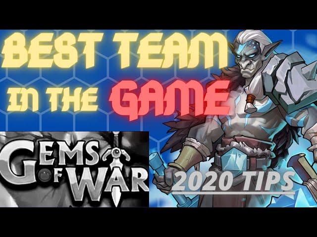 The best team in the game | Gems of War best team | Use this team for EVERYTHING whenever you can!!!