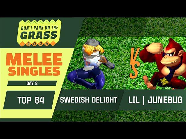 Swedish Delight (Sheik) vs Lil | Junebug (Donkey Kong) - DPG 2024 - Melee Singles: Top 64