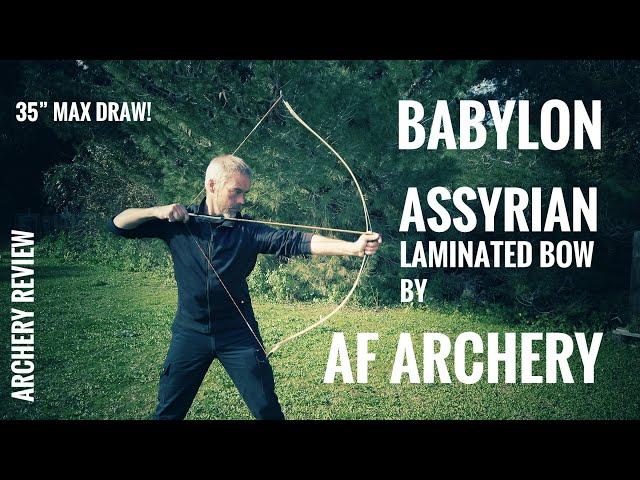 Babylon - laminated Assyrian Bow by AF Archery - Review