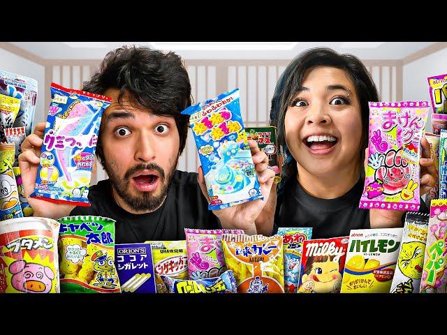 I Tried EVERY Japanese Snack with my American Girlfriend