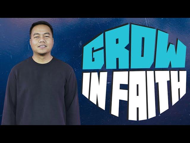 Grow in Faith | Stephen Prado