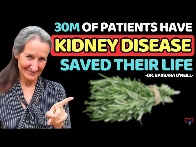 “Just A SPOON A Day, Keep The KIDNEY DISEASE Away!”With SECRET Natural HERBS! |Dr.Barbara O’Neill’s