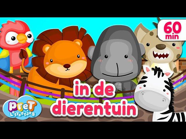 Pretlettertjes • Dierengeluiden in de Dierentuin • 60 min Special