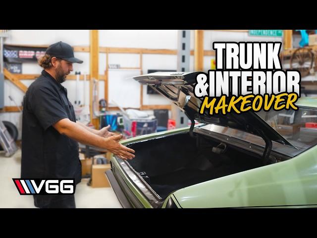 DIY Custom Trunk Build & Interior Updates on A Chevy Nova!