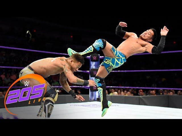 Akira Tozawa vs. Lio Rush: WWE 205 Live, July 17, 2018