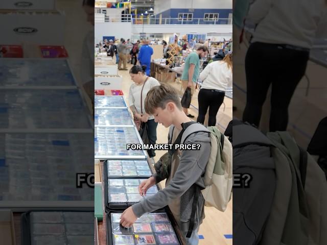 Market price is $0 | Pokemon card vendor POV #pokemon #pokemoncard #wholesome