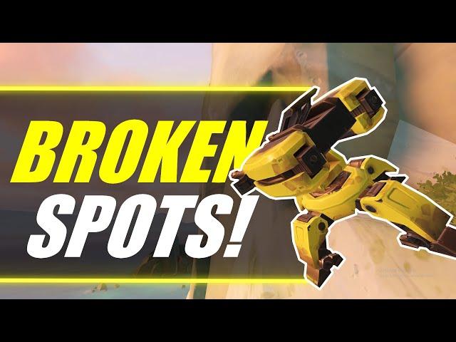 9 Broken Torbjörn Turret Spots! (Overwatch 2)