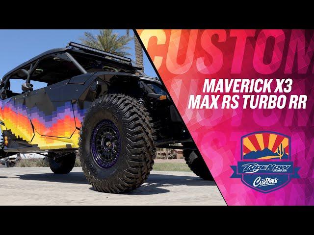 The Ultimate Customized UTV with RideNow Chandler Customs - 2022 Maverick X3 MAX RS TURBO RR