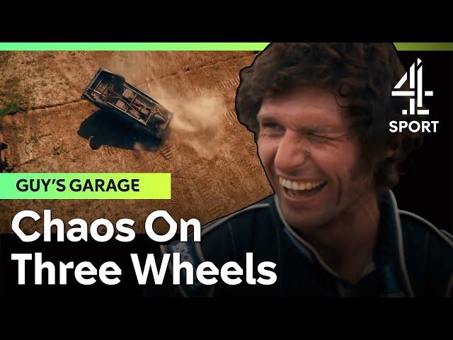 Guy Martin Crashes A Three Wheeler On His Italian Job | Guys Garage