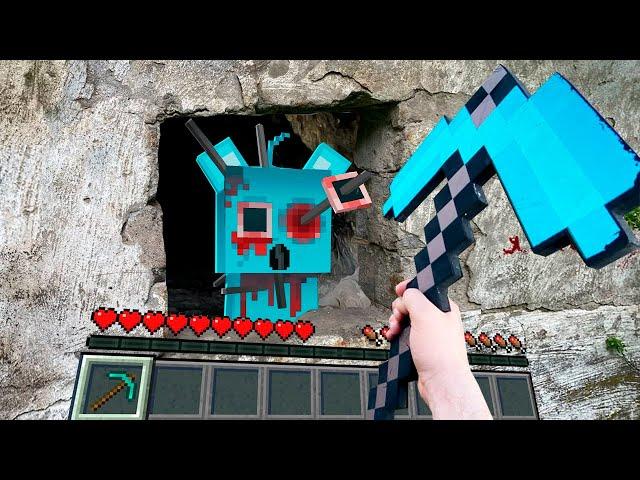 Minecraft in Real Life POV SPRUNKI Mode in Realistic Minecraft 創世神第一人稱真人版