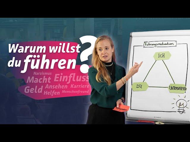 Warum bist du Führungskraft geworden?