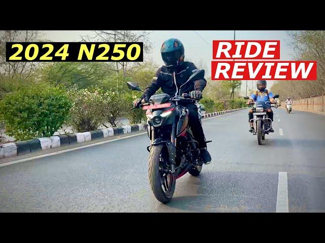 2024 BAJAJ PULSR N 250 HARD & FAST DETAILED RIDE REVIEW | TOTALLY UNEXPECTED