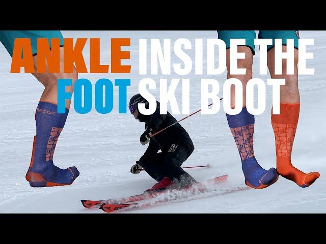 Alpine Skiing: Inside the Ski Boot - Ankle and Foot Movements