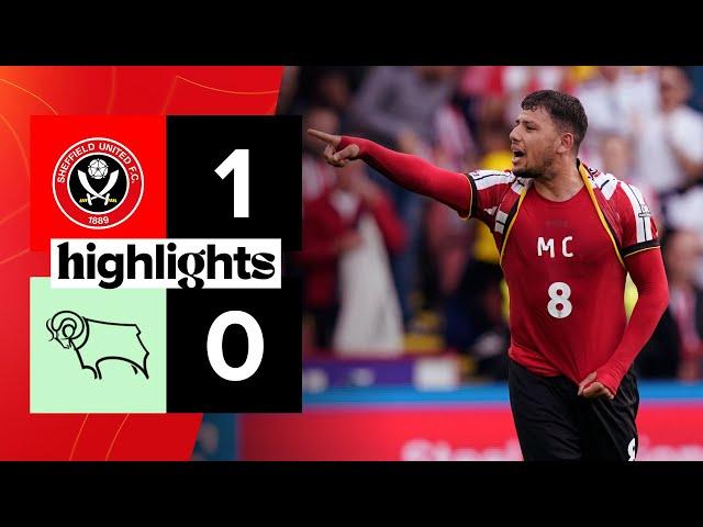 Sheffield United 1-0 Derby County | EFL Championship highlights