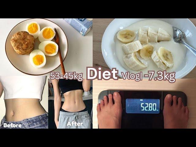 I lost 7.3kg(11.3lbs) 5 days diet challenge | Diet vlog