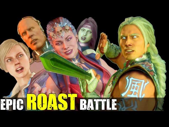 Fujin the Most Savage Roaster ( Epic Roast Battle - Intro Dialogues MK 11 Aftermath )