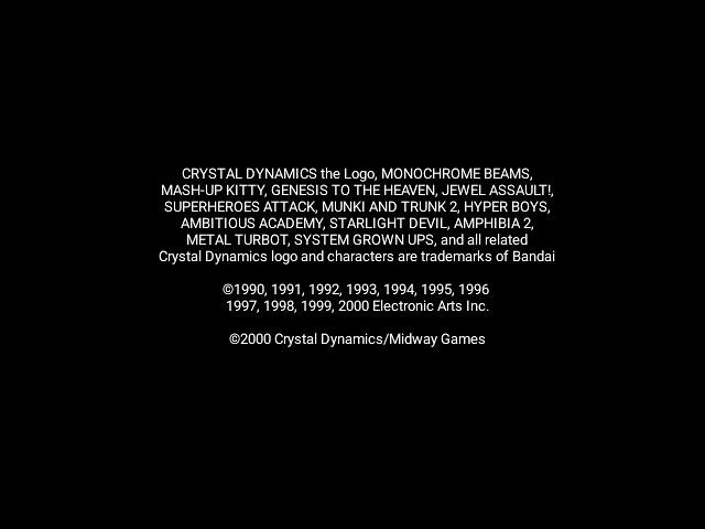 EA Games/1C Company/Crystal Dynamics/Pioneer Entertainment Inc. (2000)