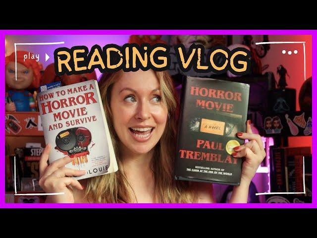 reading horror books about horror movies