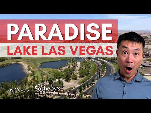 What's it Like Living in LAKE LAS VEGAS? | Paradise Like Community in HENDERSON | Neighborhood Tour