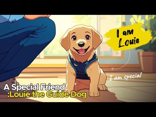 A Special Friend :Louie the Guide Dog | English fairy tales (영어동화)