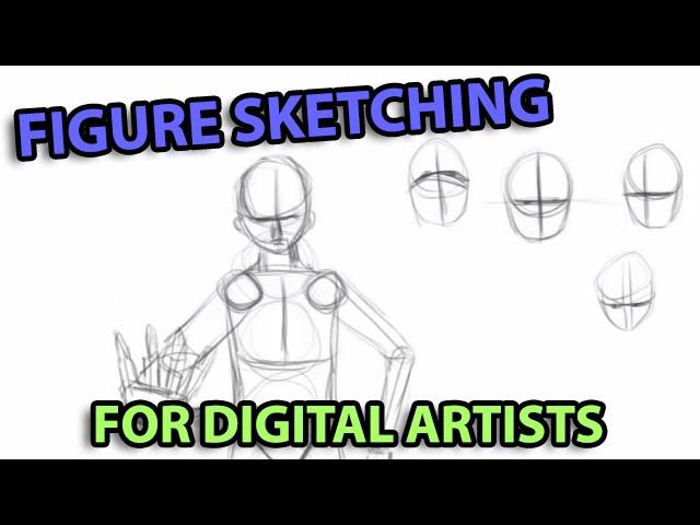 Human FIGURE SKETCHING for Digital Artists