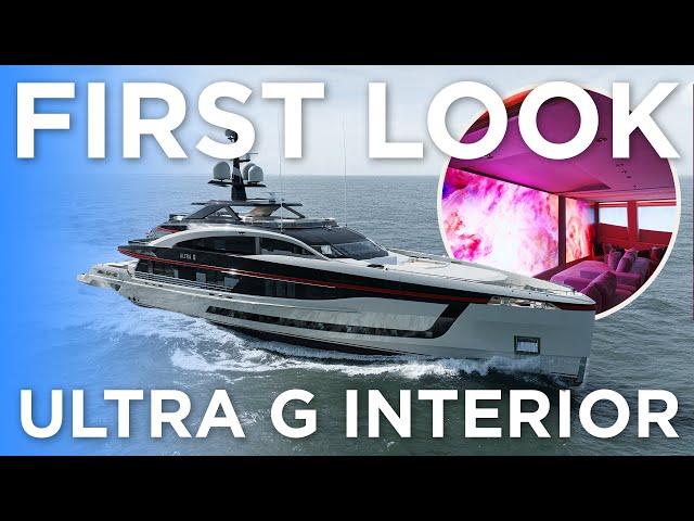 FIRST LOOK at 60m Heesen ULTRA G INTERIOR - ‘out of this world’ CINEMA