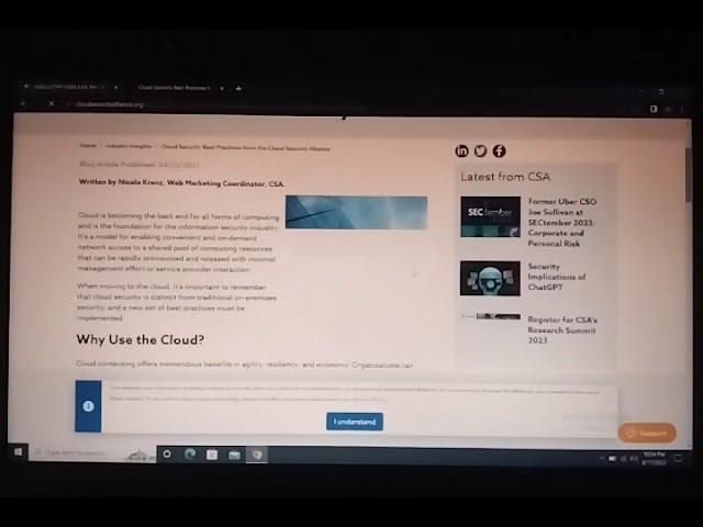 Cloud Security Best Practices from the Cloud Security Alliance