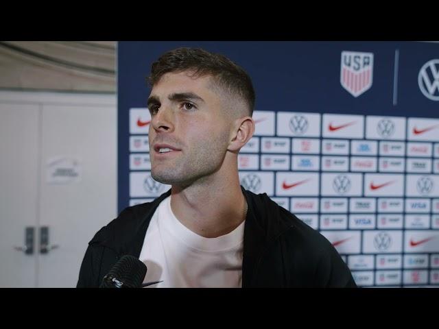 Christian Pulisic | POST-MATCH MIXED ZONE | USMNT vs. Germany | October 14, 2023