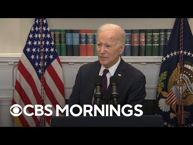 Biden says border will be "chaotic for a while" when Title 42 ends