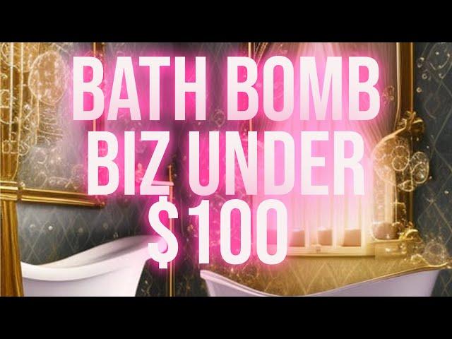 How To Start A Bath Bomb Business Under $100 #etsy #handmade #handmadebusiness