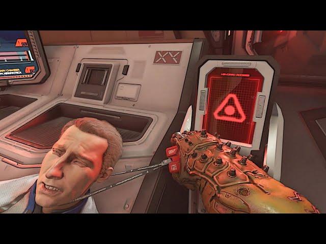 Humans meet Doomguy - DOOM Eternal Funny Moment