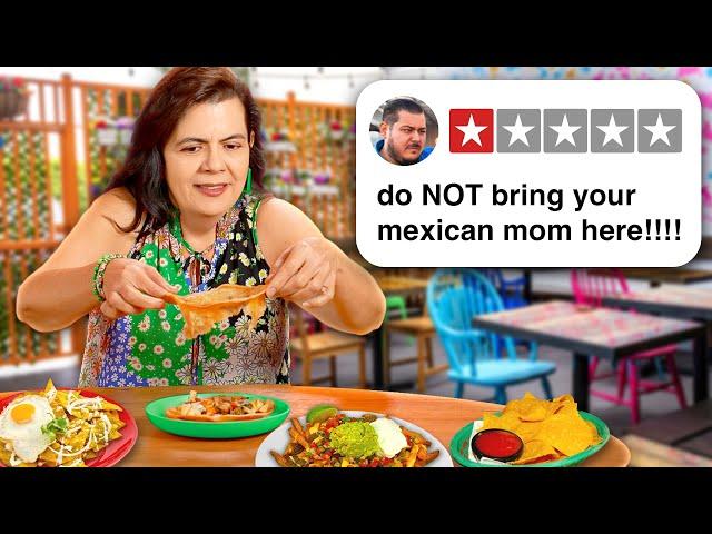 Mexican Moms Try The Worst Rated Mexican Food