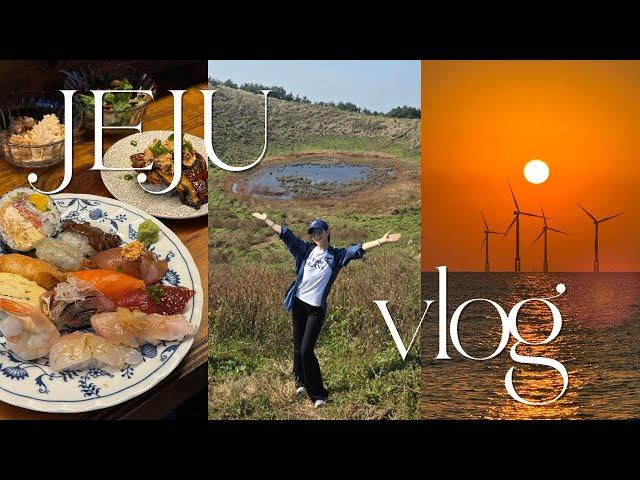 먹고만 온 제주도 Vlog. l 제주도 또간집 l 맛집 추천 l 제주 에어비앤비 추천 l 금오름 오르기 l 제주도 최애 해장국집