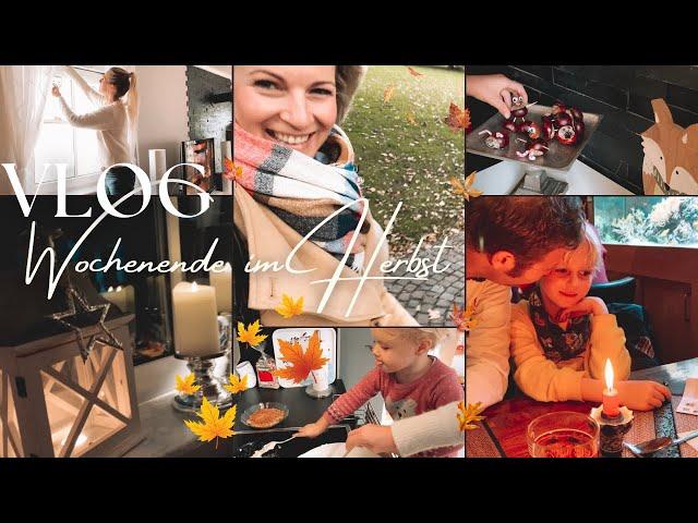 Herbstzauber & Familienwahnsinn - Ein buntes Wochenende - VLOG