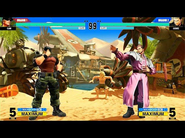 CLARK VS GOENITZ - KOF XV