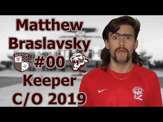 Matthew Braslavsky - Starting Keeper Benton High - c/o 2019 - vs El Dorado - 4/30/2019
