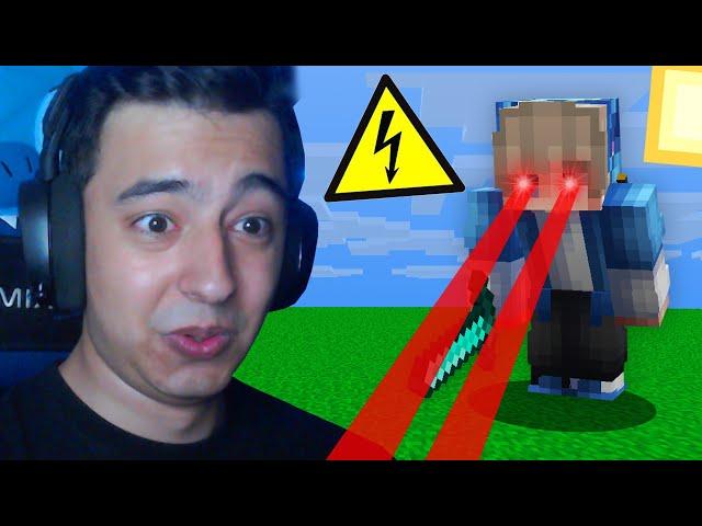 minecraft AMA Gözümden LAZER ÇIKARIYORUM...