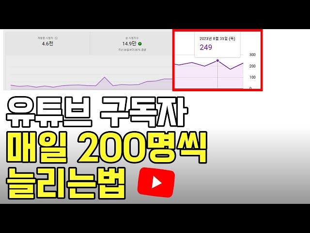 한달만에 구독자 1만명 만든 노하우 공개! 유튜브 구독자 빠르게 늘리기 위해 반드시 필요한 것(2탄)